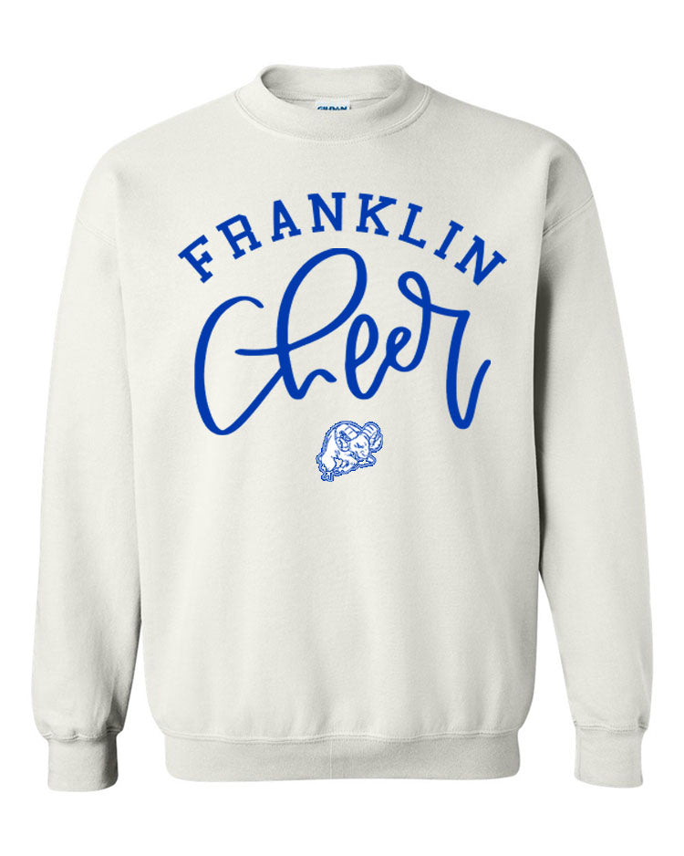 Franklin Cheer Design 3 non hooded sweatshirt