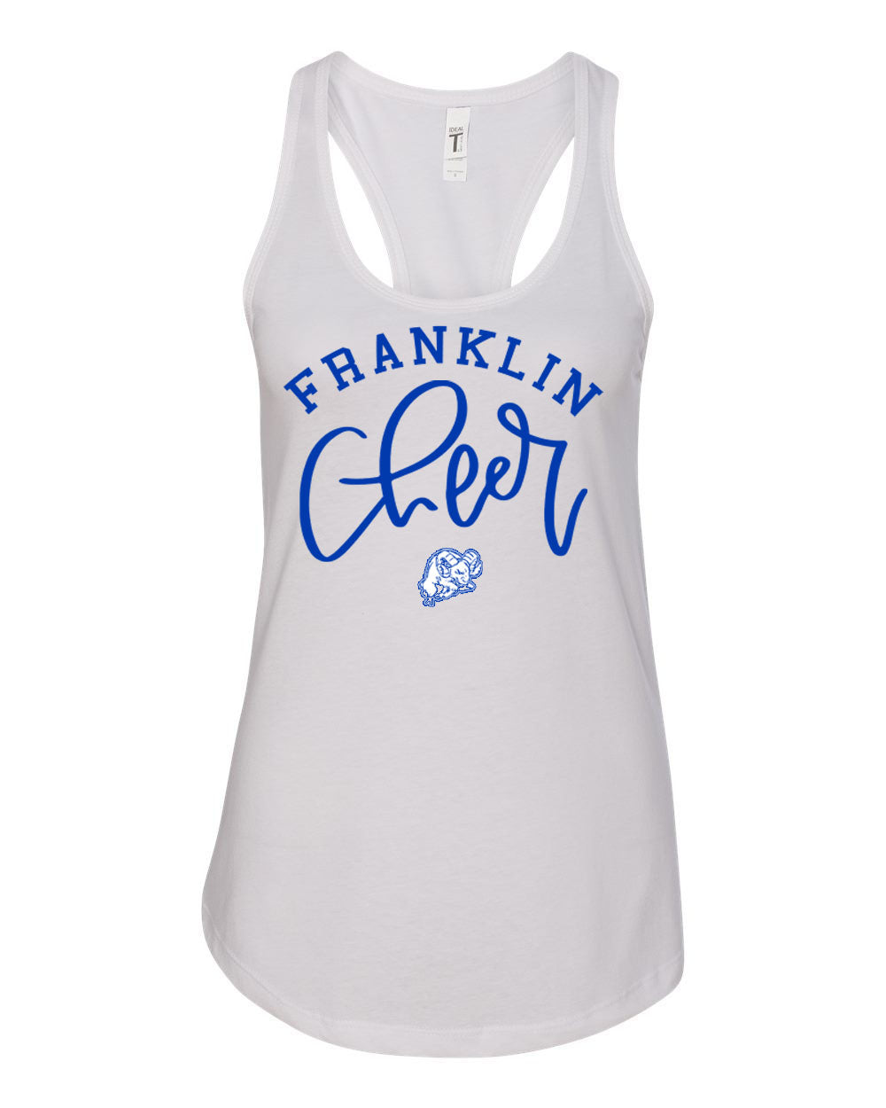 Franklin Cheer Design 3 Tank Top