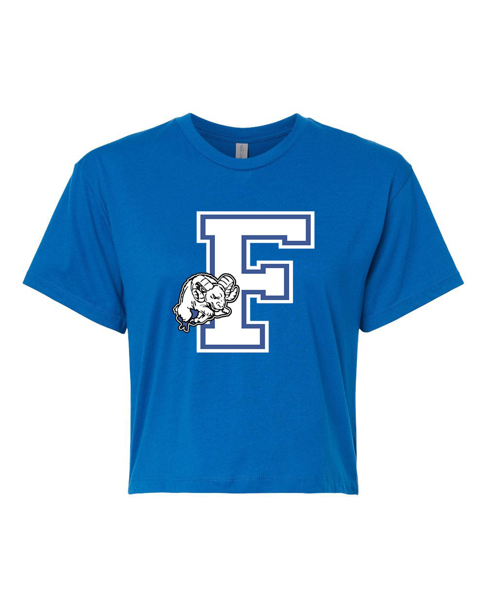 Franklin School design 1 Crop Top
