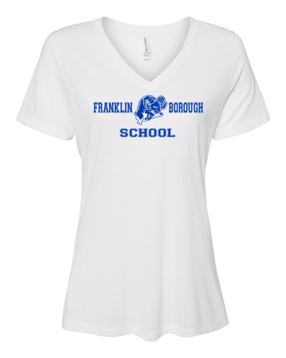 Franklin School Design 3 V-neck T-Shirt