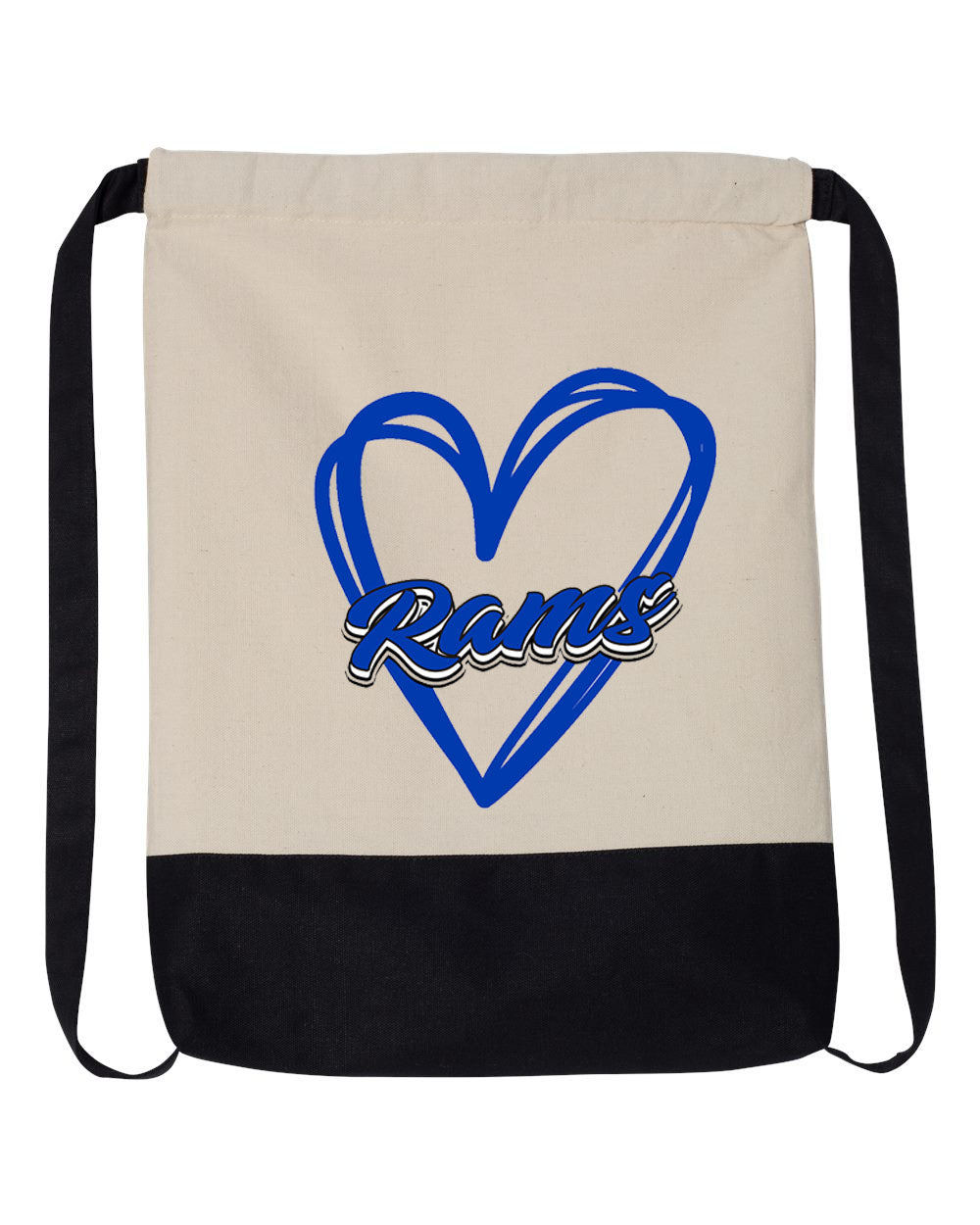 Franklin School design 4 Drawstring Bag