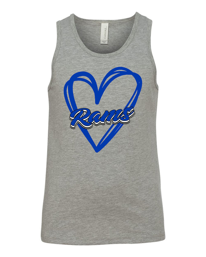Franklin School design 4 Muscle Tank Top