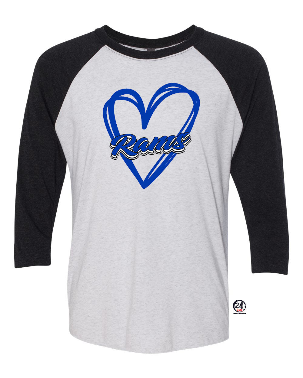 Franklin School Design 4 raglan shirt