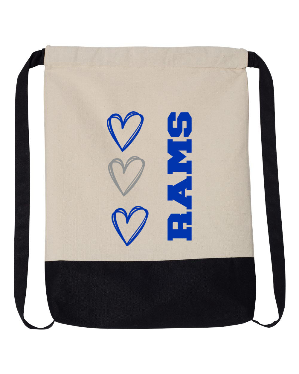 Franklin School design 5 Drawstring Bag