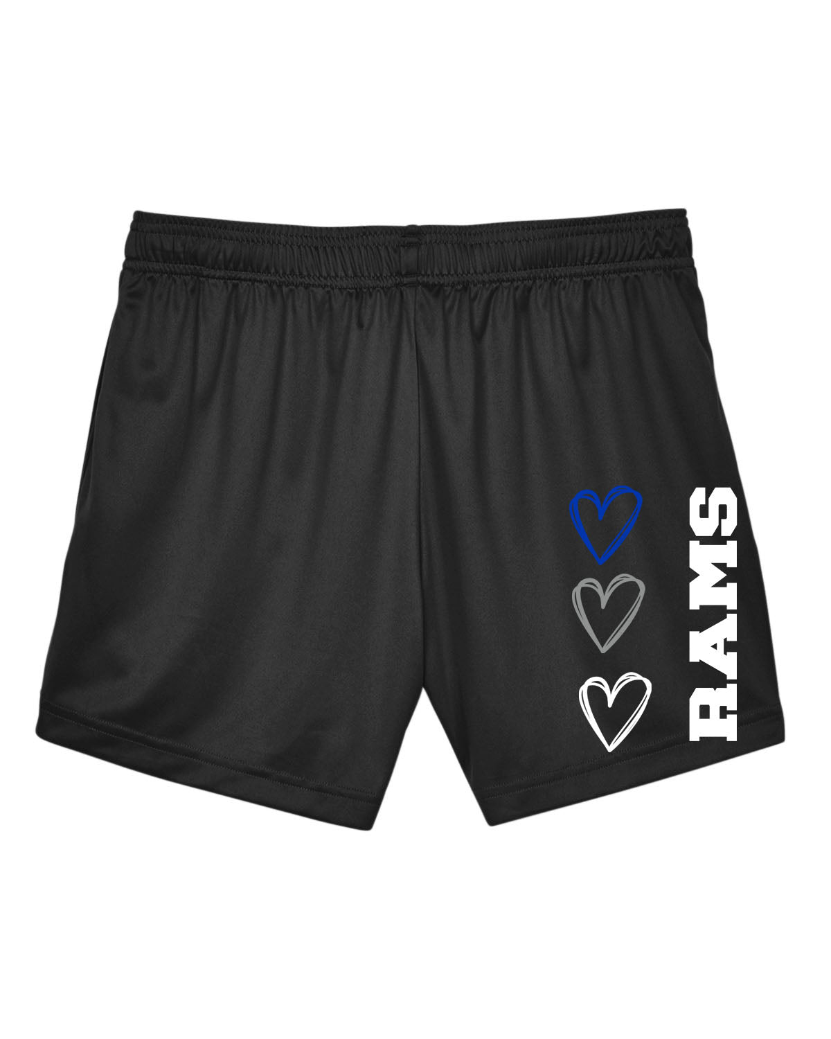 Franklin School Ladies Performance Design 5 Shorts