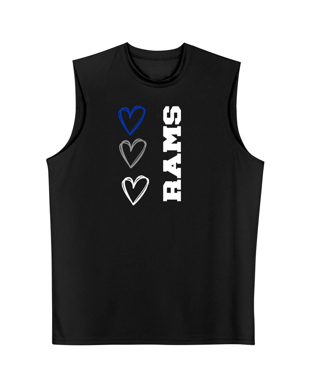 Franklin School Design 5 Men's performance Tank Top