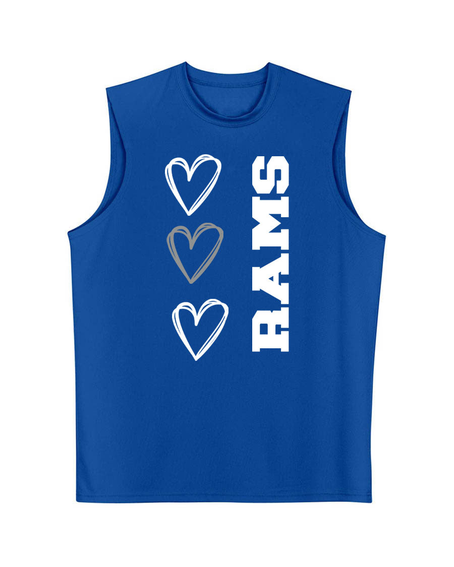 Franklin School Design 5 Men's performance Tank Top