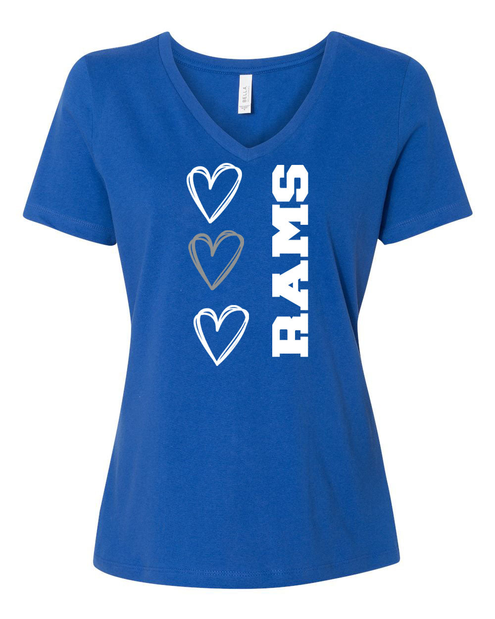 Franklin School Design 5 V-neck T-Shirt