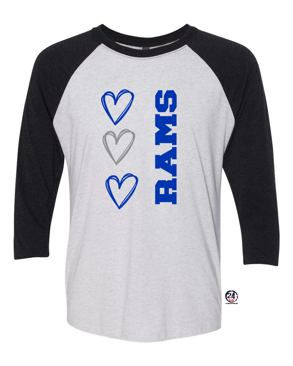 Franklin School Design 5 raglan shirt