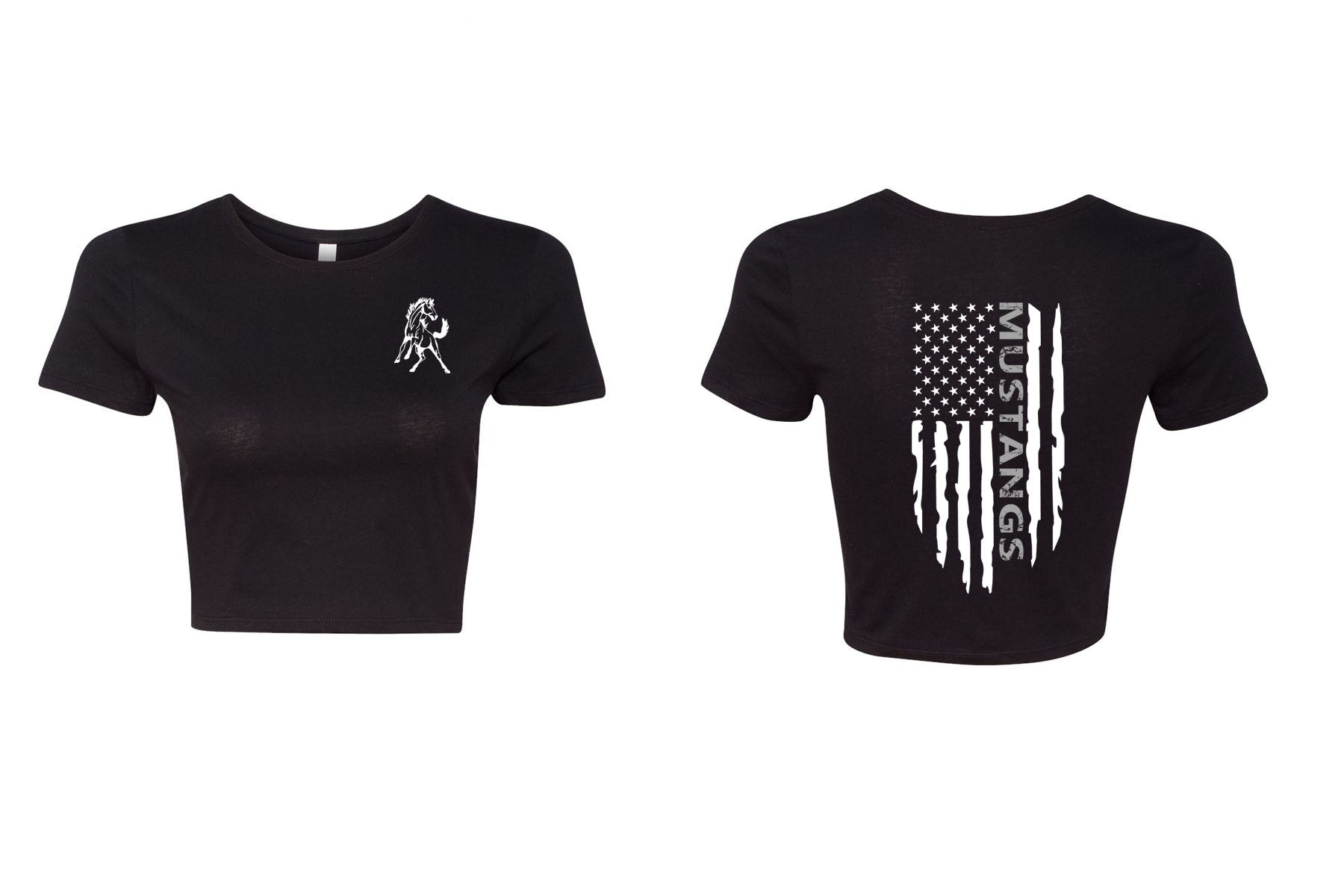 Frelinghuysen Design 11 crop top