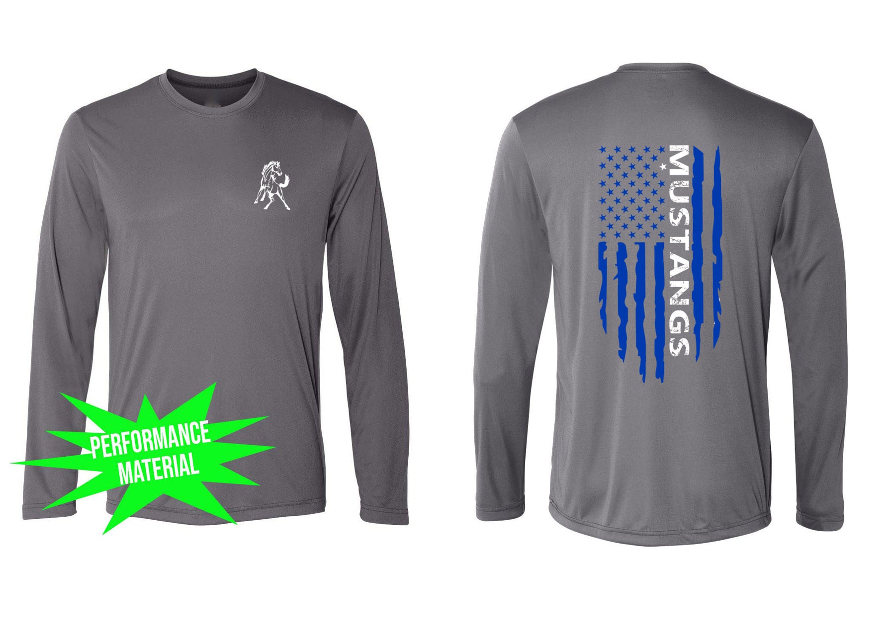 Frelinghuysen Performance Material Long Sleeve Shirt Design 11