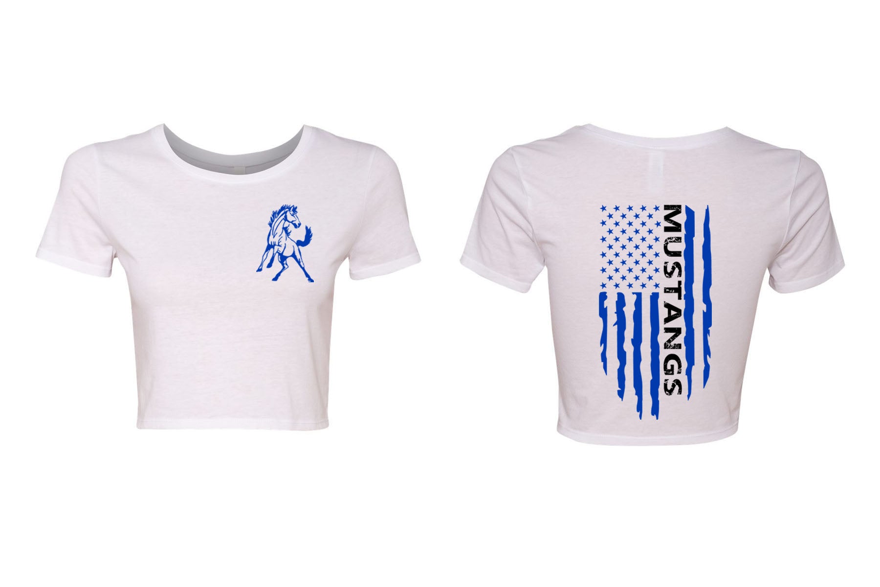 Frelinghuysen Design 11 crop top
