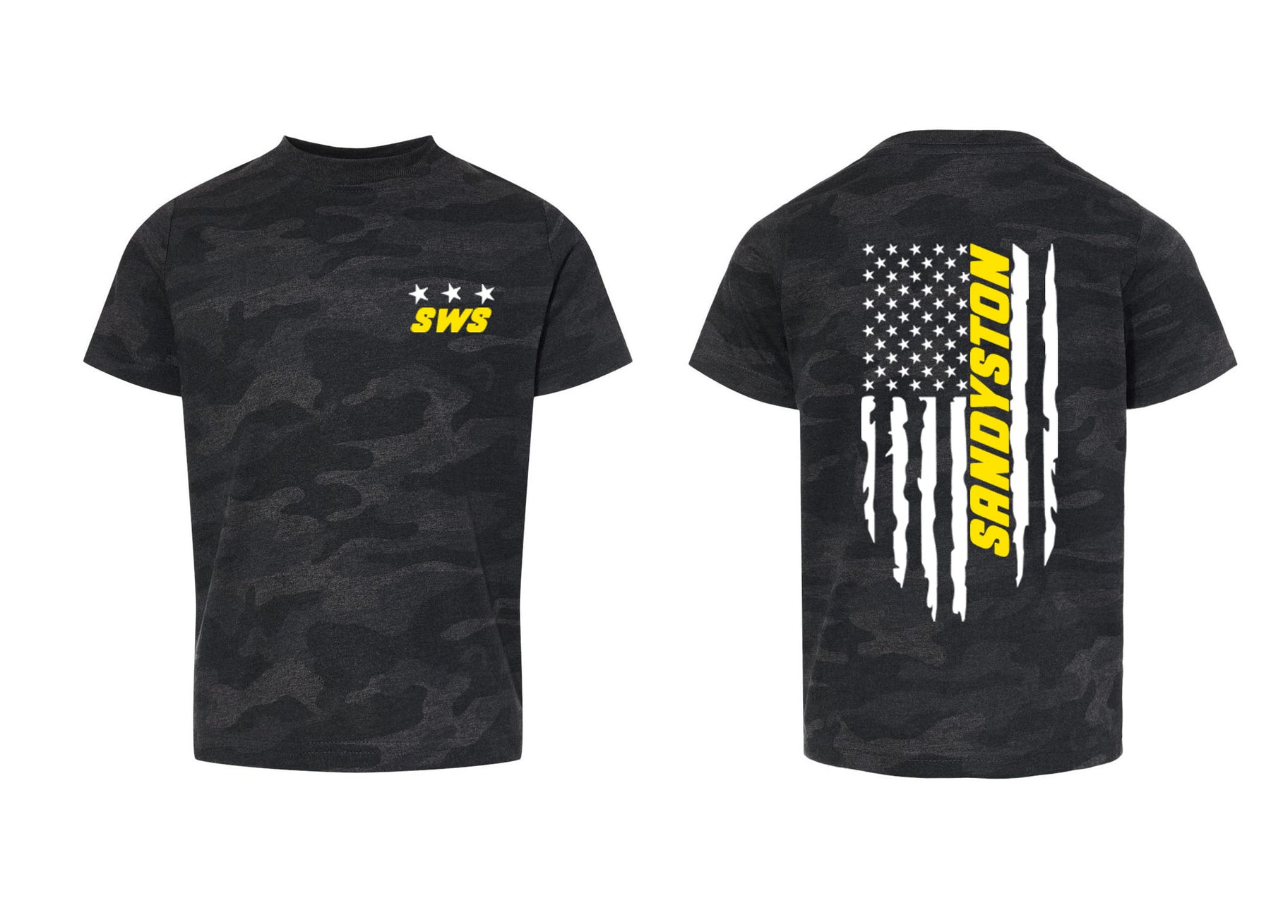 Sandyston Walpack Design 17 Camo t-shirt