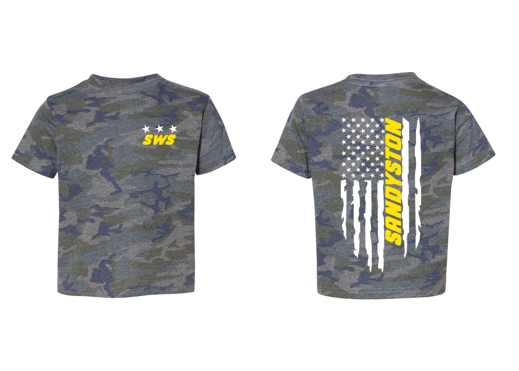 Sandyston Walpack Design 17 Camo t-shirt