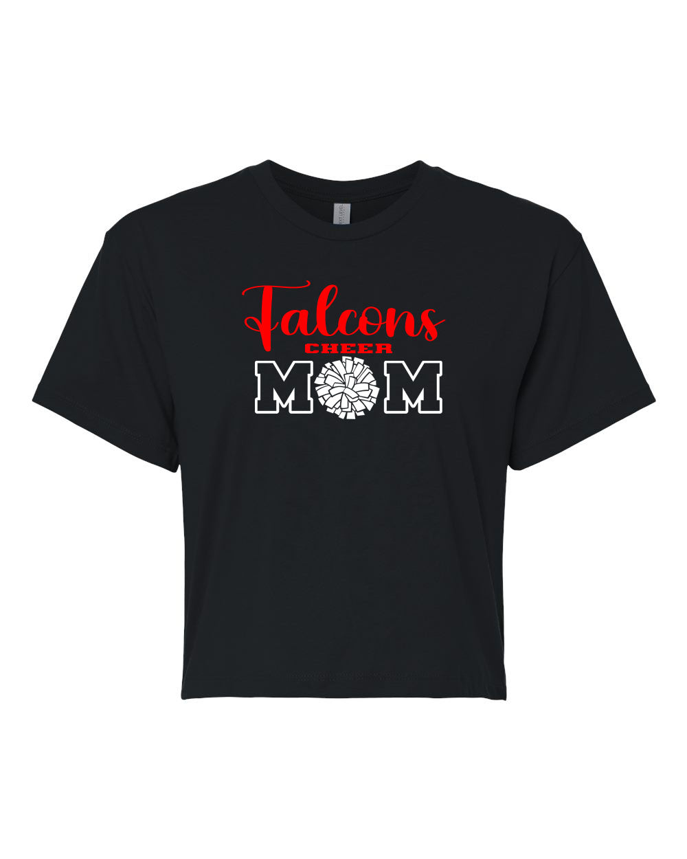 Falcons Cheer Crop Top Design 1