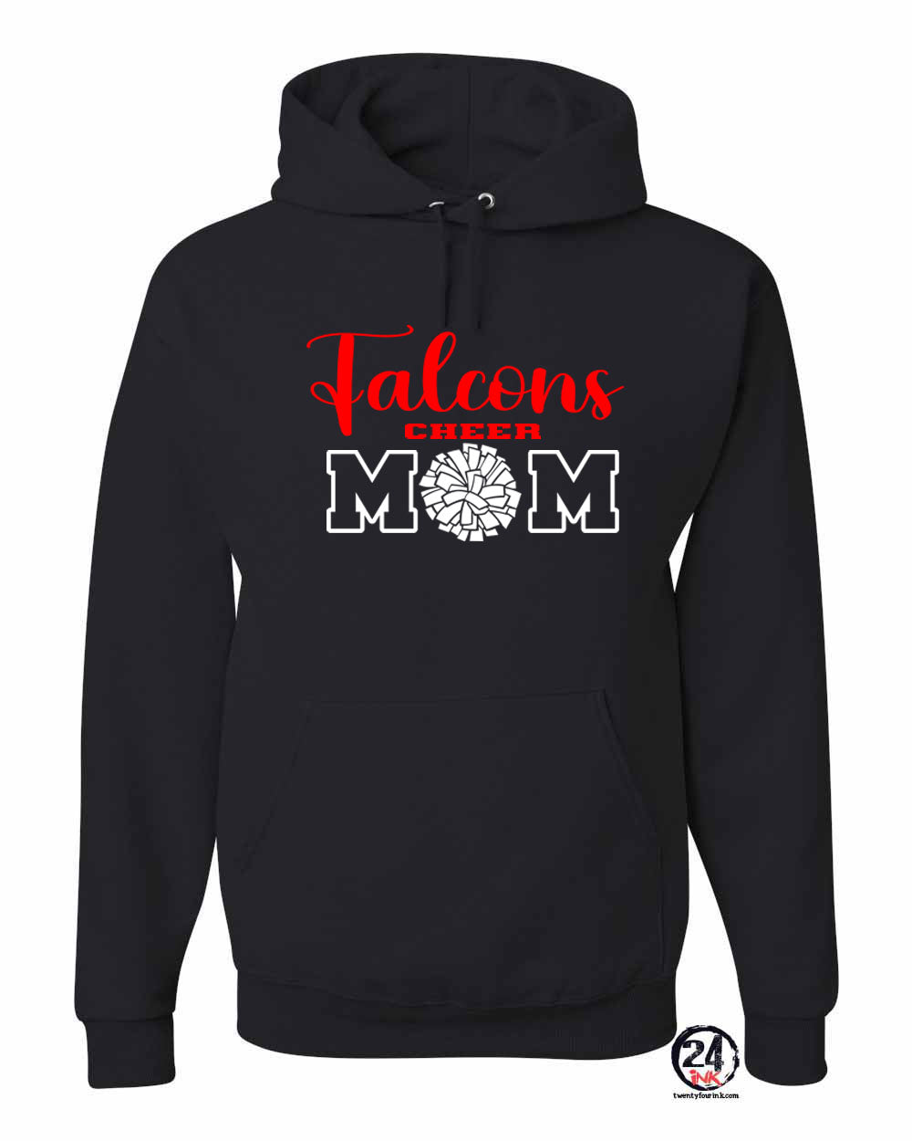 Falcons Cheer Hooded Sweatshirt Design 1