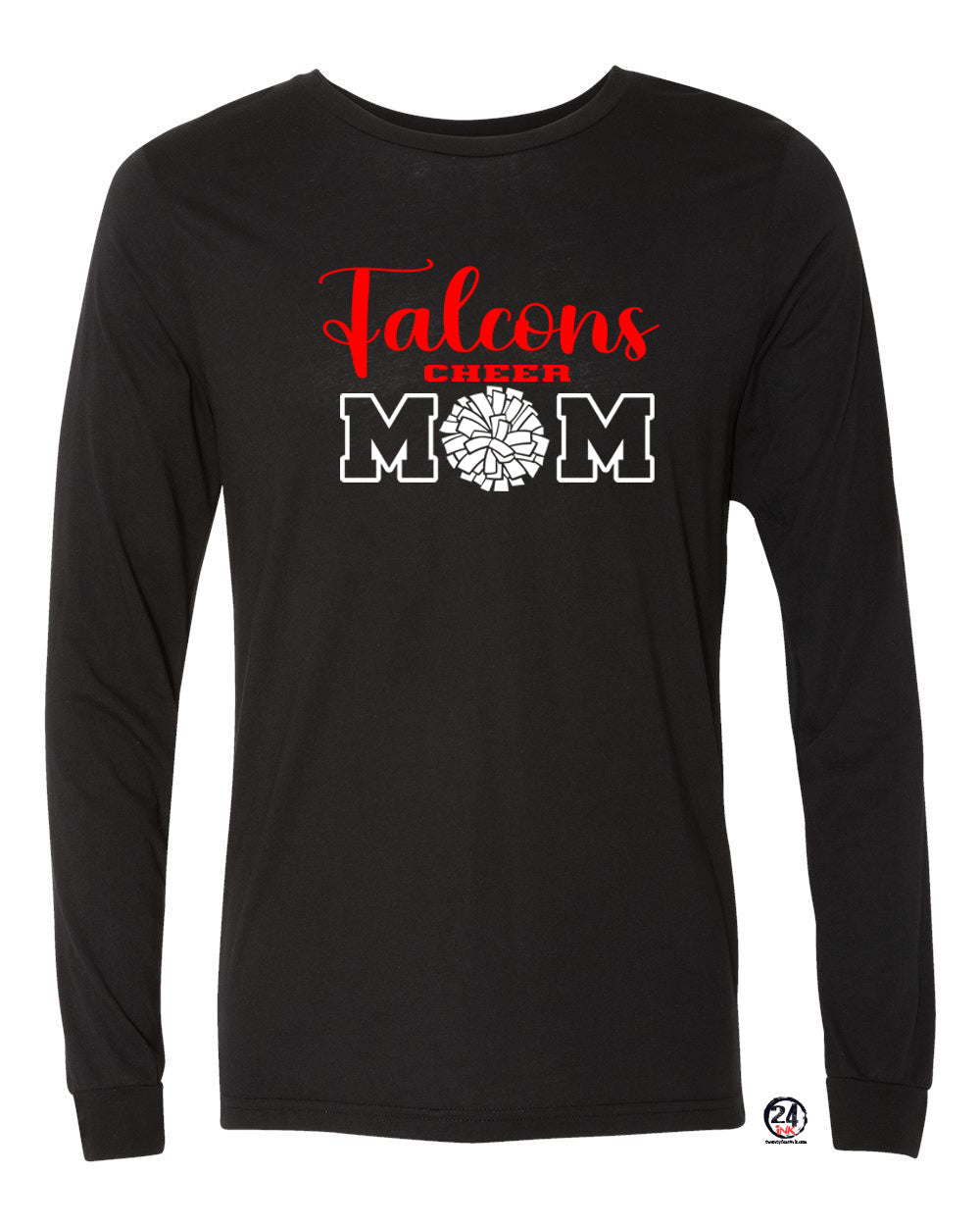 Falcons Cheer Long Sleeve Shirt Design 1