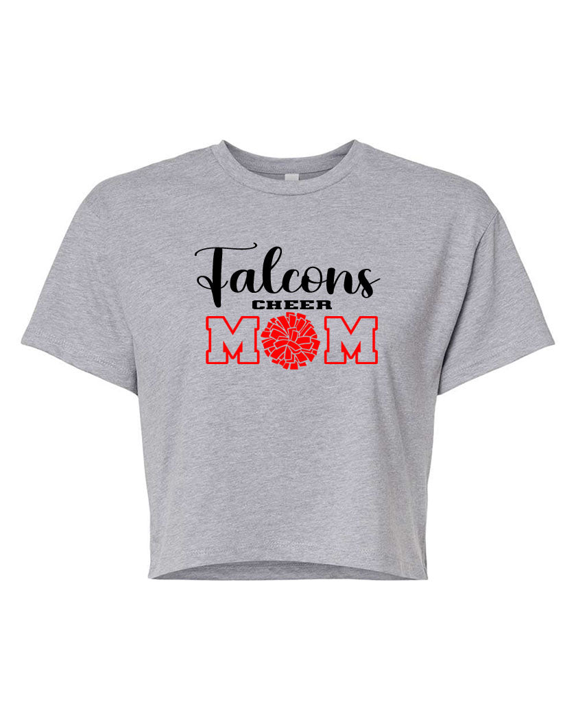 Falcons Cheer Crop Top Design 1