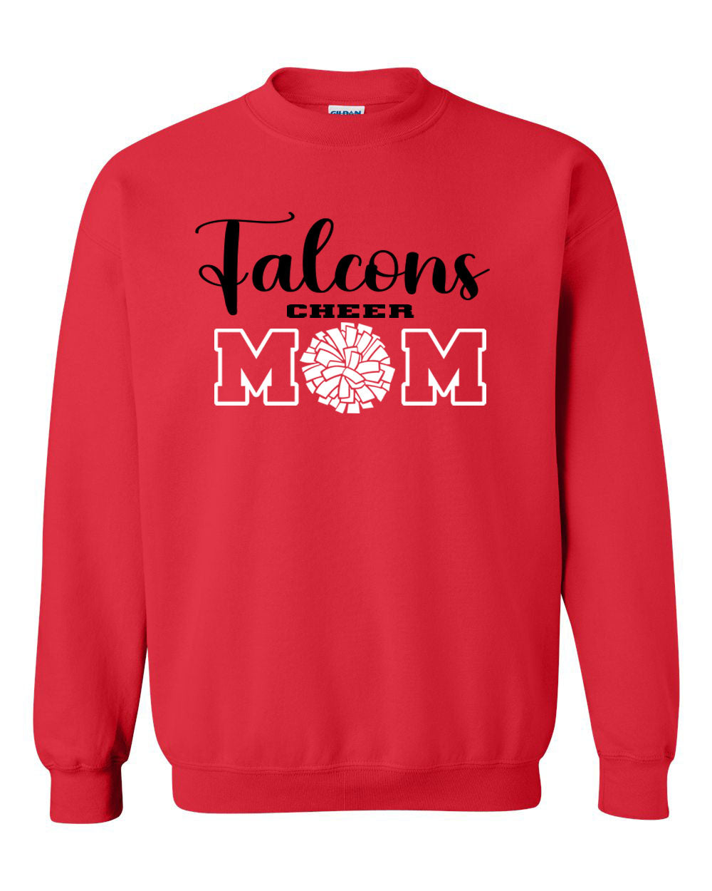 Falcons Cheer non hooded sweatshirt Design 1