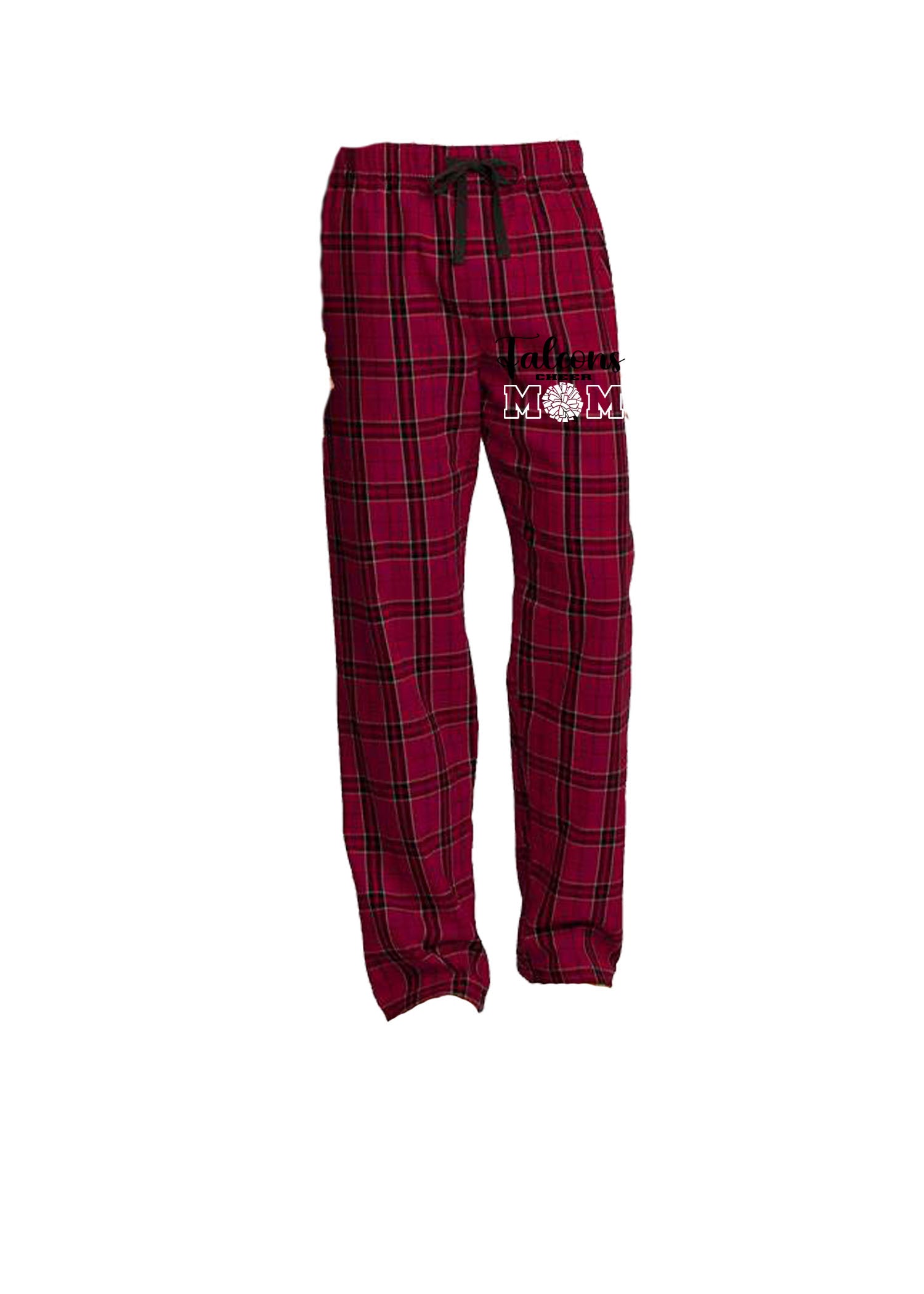 Falcons Cheer Flannel PJ Sweatpants Design 1