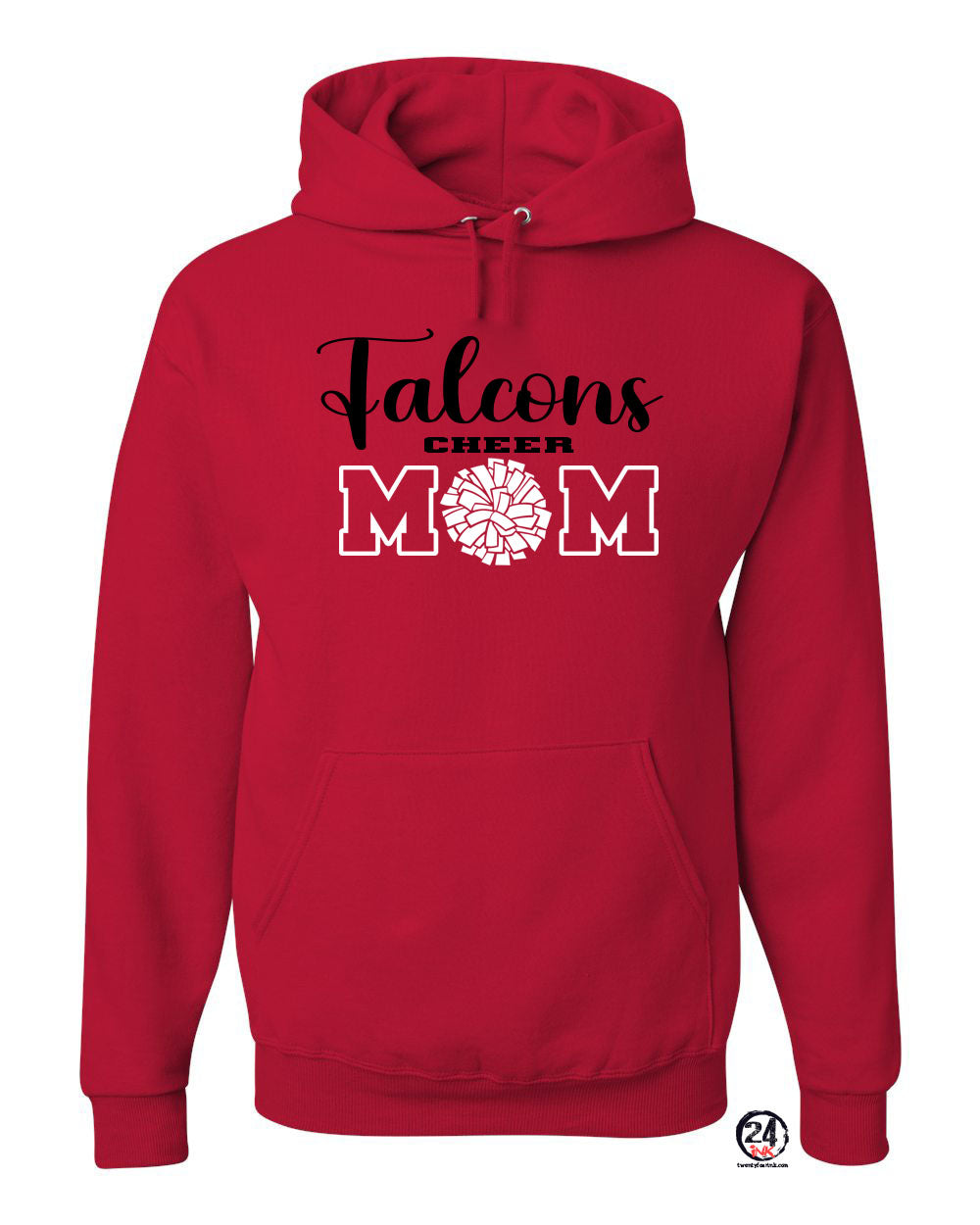 Falcons Cheer Hooded Sweatshirt Design 1