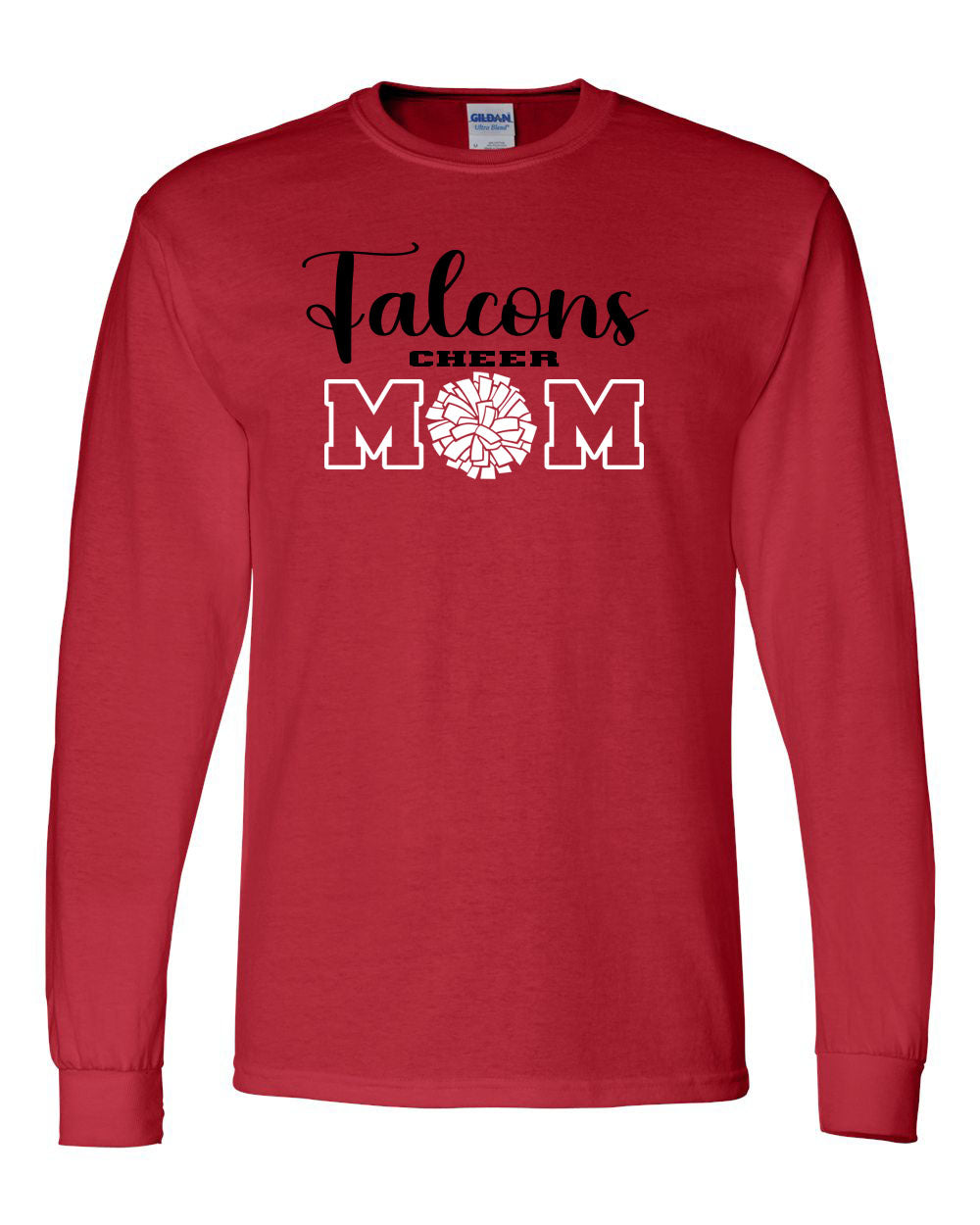 Falcons Cheer Long Sleeve Shirt Design 1