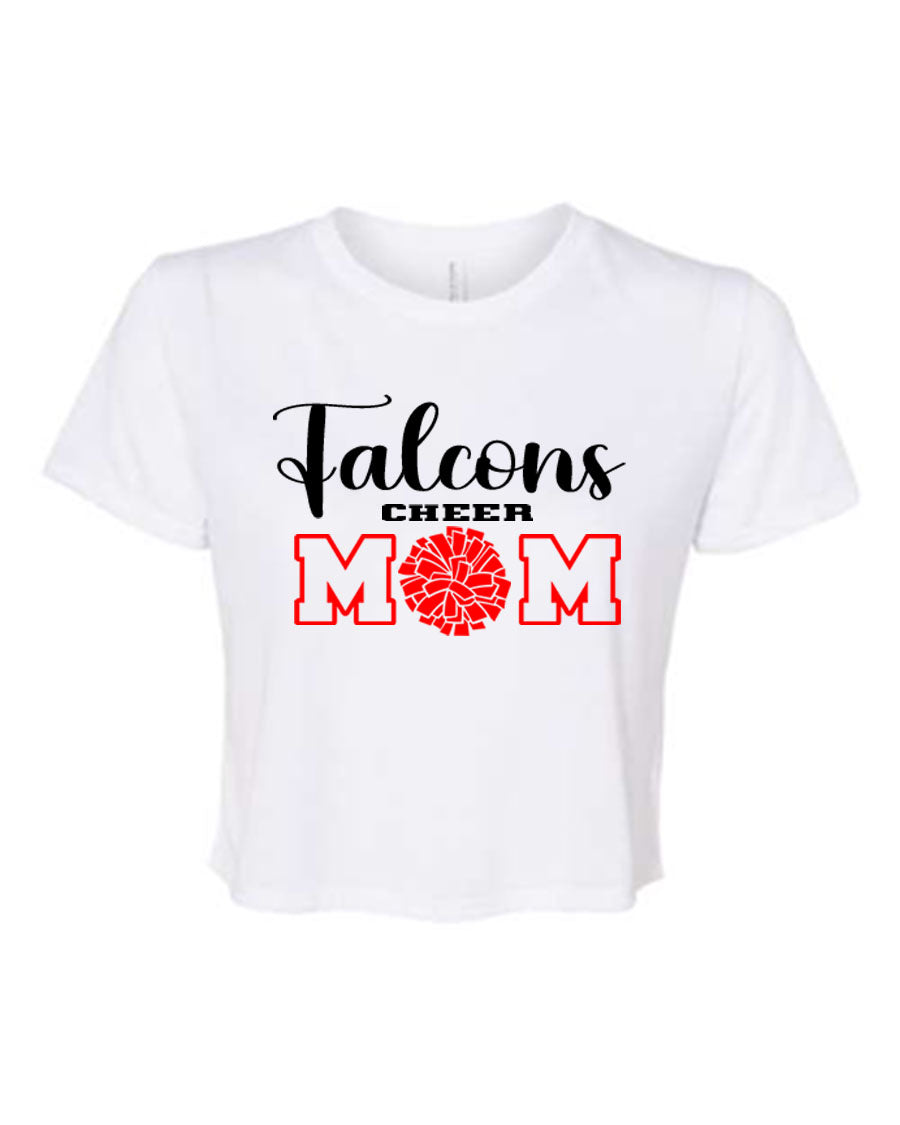 Falcons Cheer Crop Top Design 1