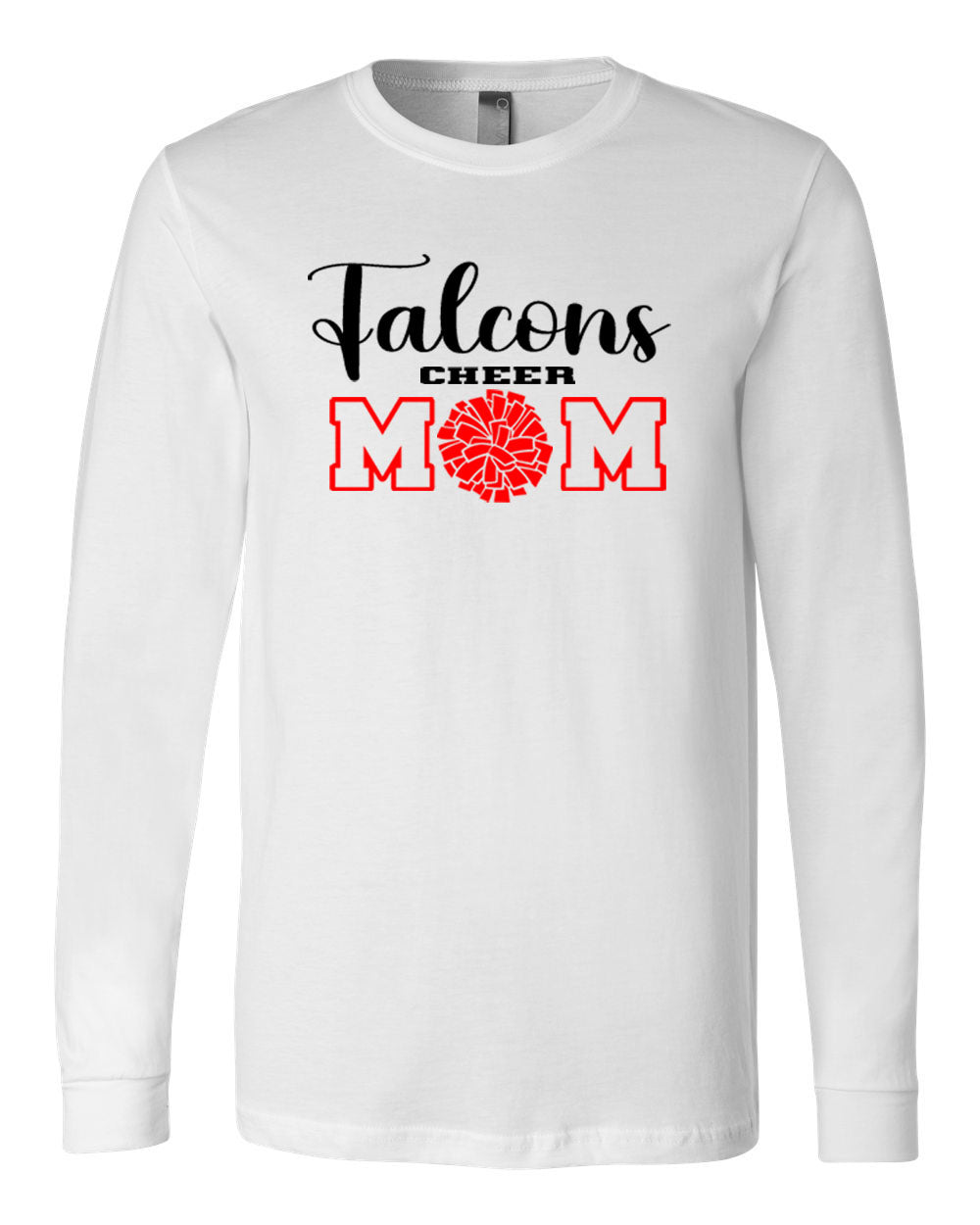 Falcons Cheer Long Sleeve Shirt Design 1