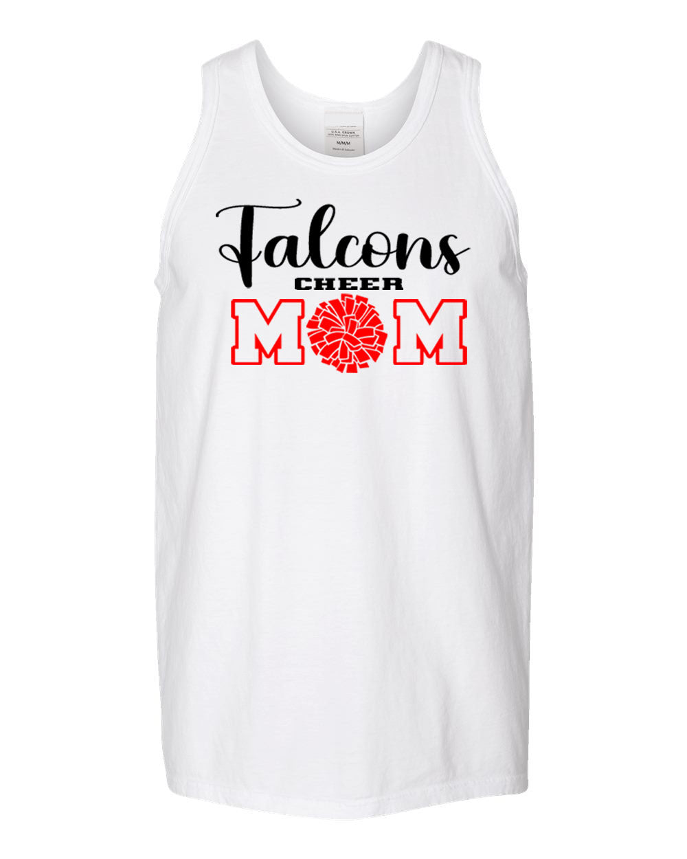 Falcons Cheer Muscle Tank Top design 1