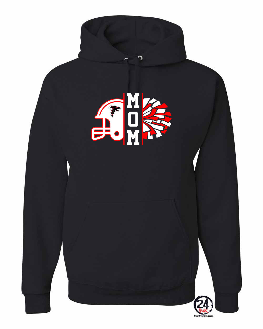 Falcons Cheer Hooded Sweatshirt Design 2