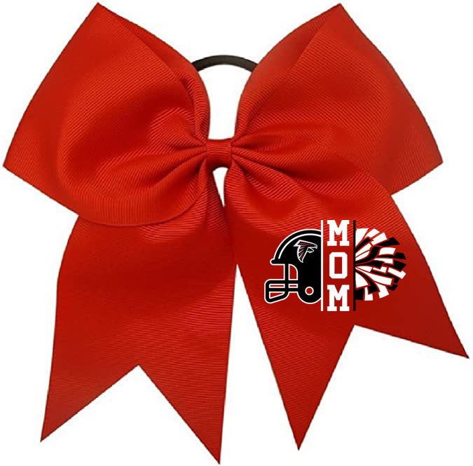 Falcons Cheer Bow Design 2