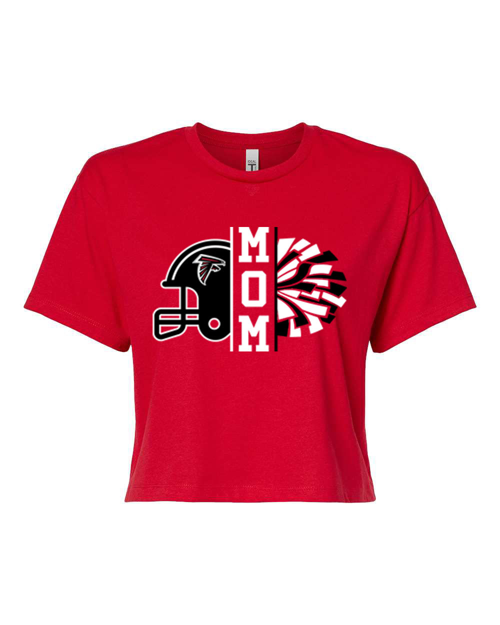 Falcons Cheer Crop Top Design 2