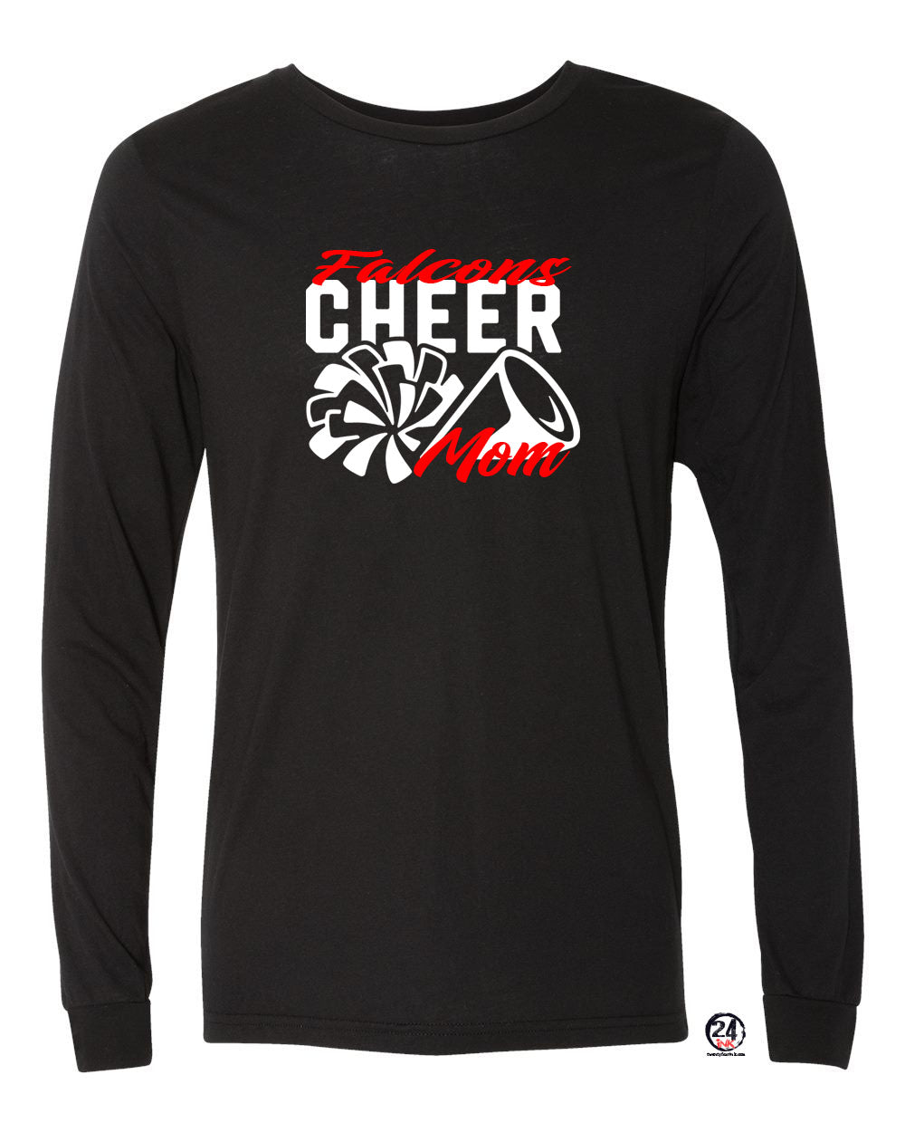 Falcons Cheer Long Sleeve Shirt Design 3
