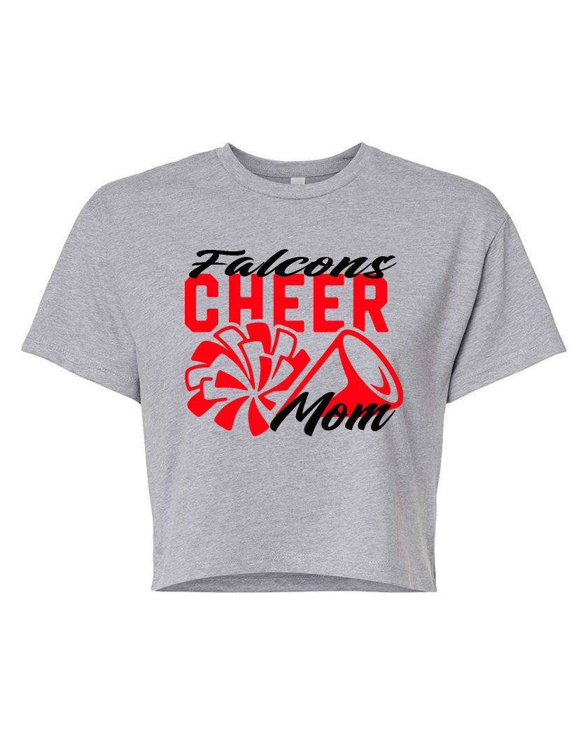 Falcons Cheer Crop Top Design 3