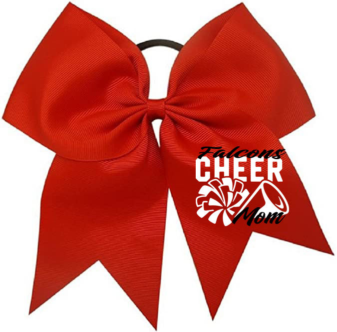 Falcons Cheer Bow Design 3
