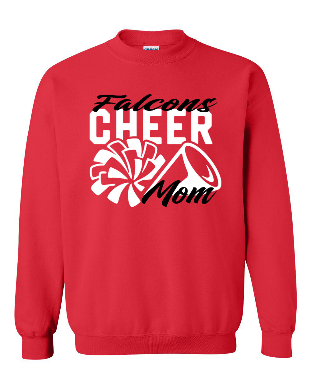 Falcons Cheer non hooded sweatshirt Design 3