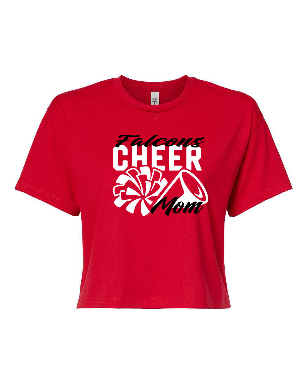 Falcons Cheer Crop Top Design 3