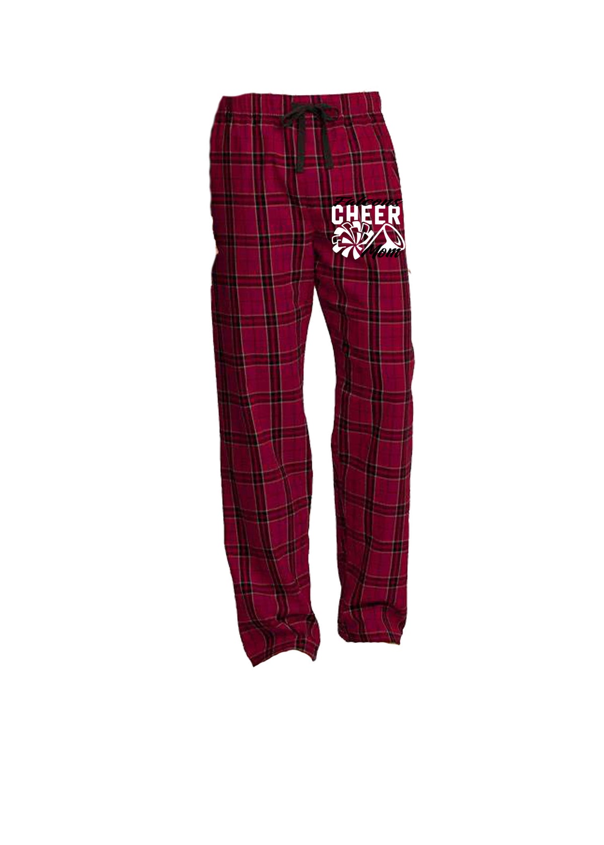 Falcons Cheer Flannel PJ Sweatpants Design 3