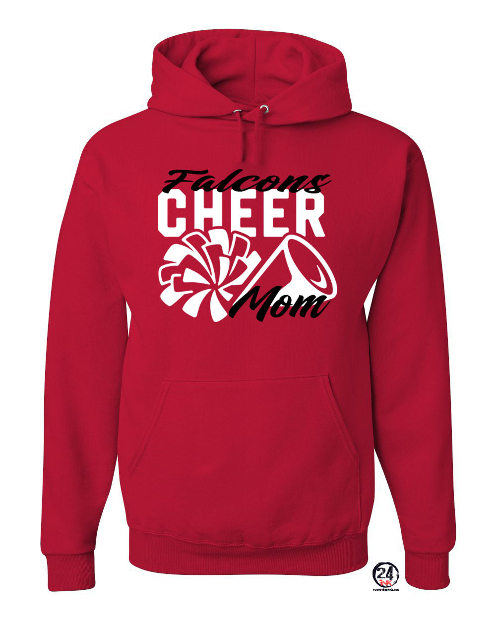 Falcons Cheer Hooded Sweatshirt Design 3