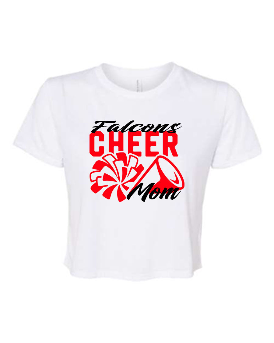 Falcons Cheer Crop Top Design 3