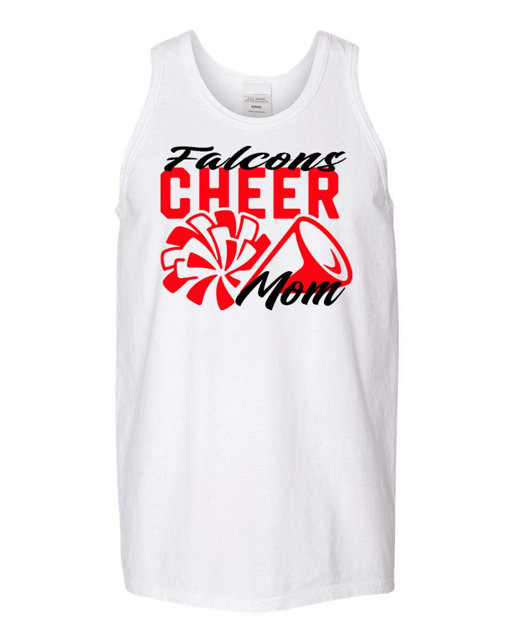 Falcons Cheer Muscle Tank Top design 3