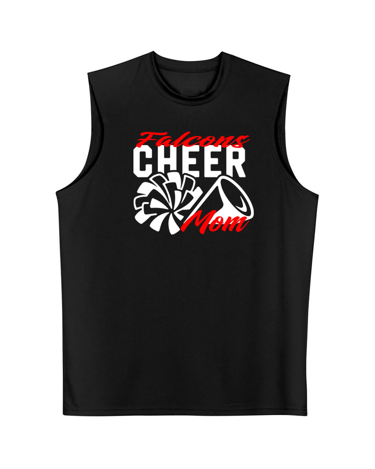 Falcons Cheer Men's Performance Tank Top Design 3