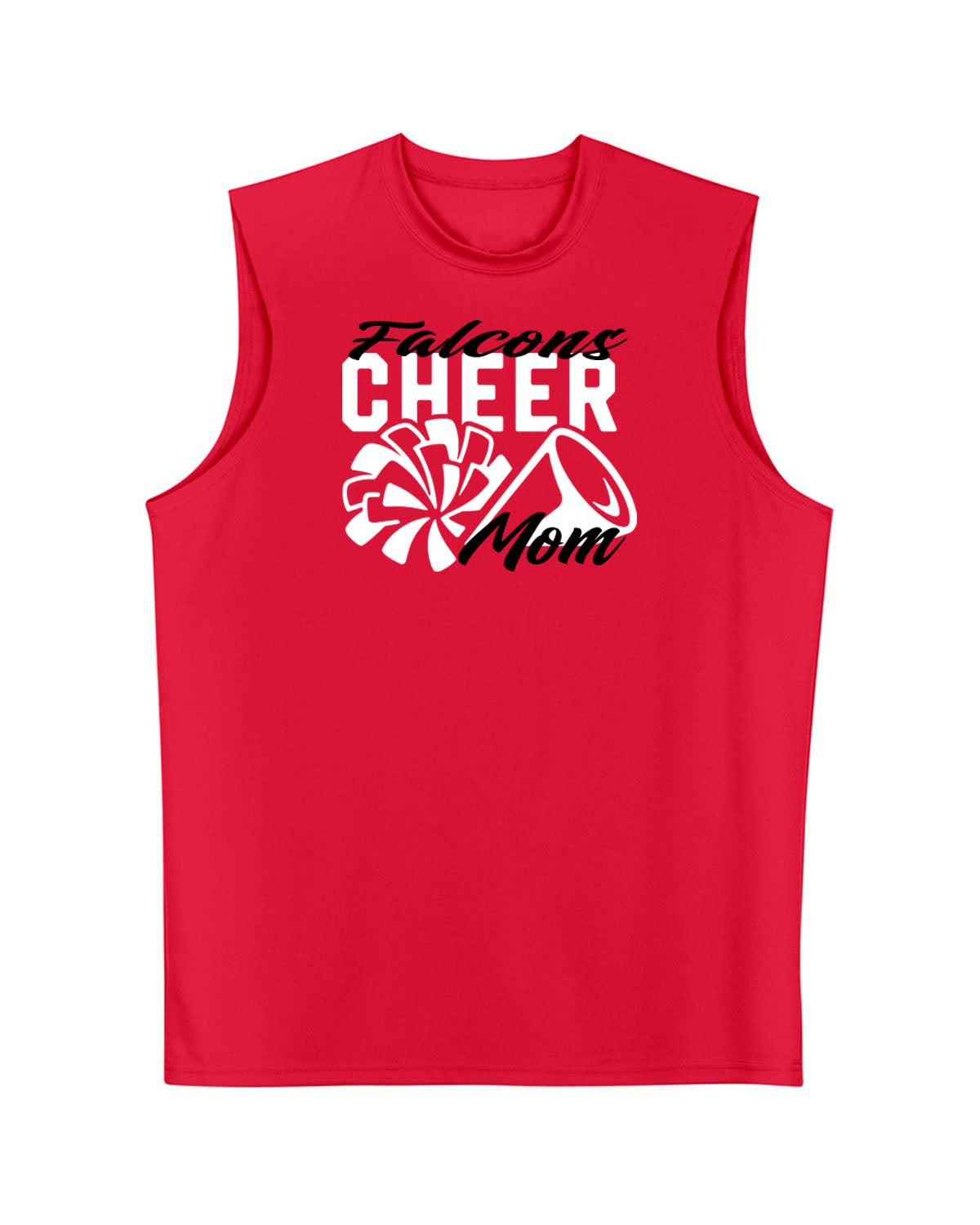 Falcons Cheer Men's Performance Tank Top Design 3
