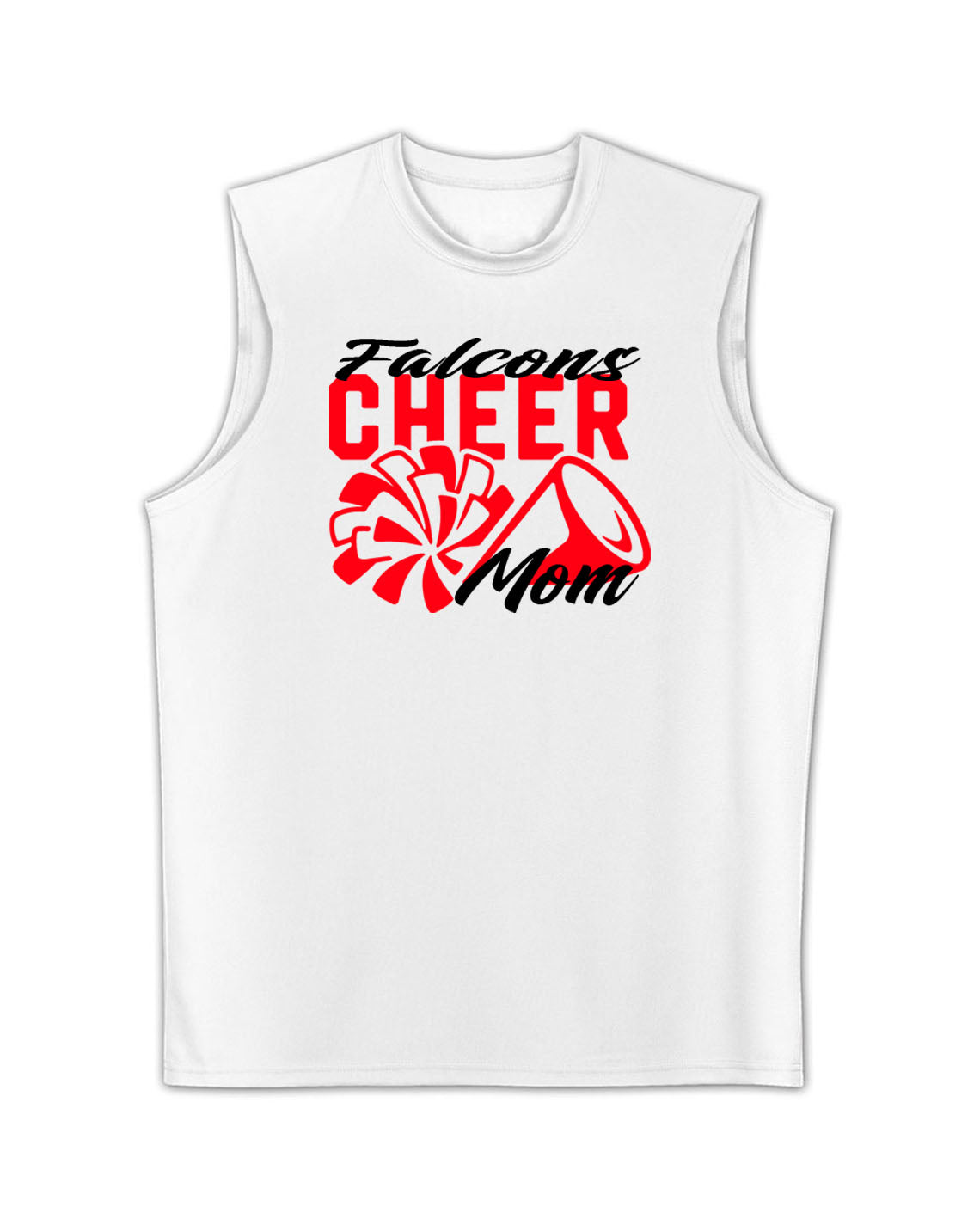 Falcons Cheer Men's Performance Tank Top Design 3