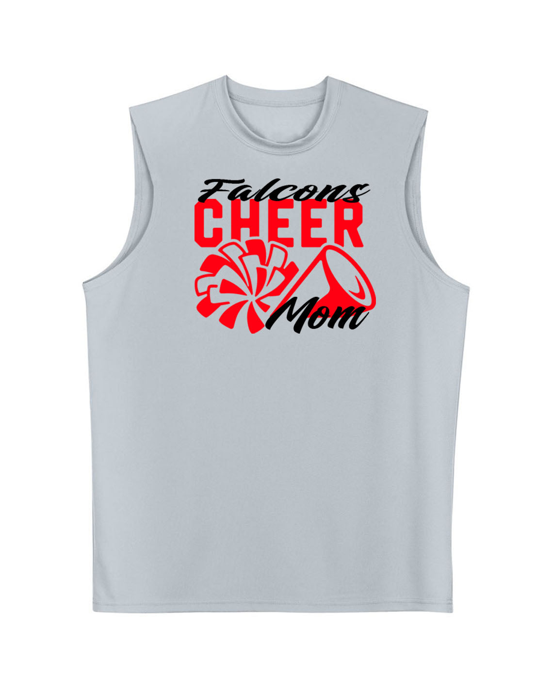 Falcons Cheer Men's Performance Tank Top Design 3