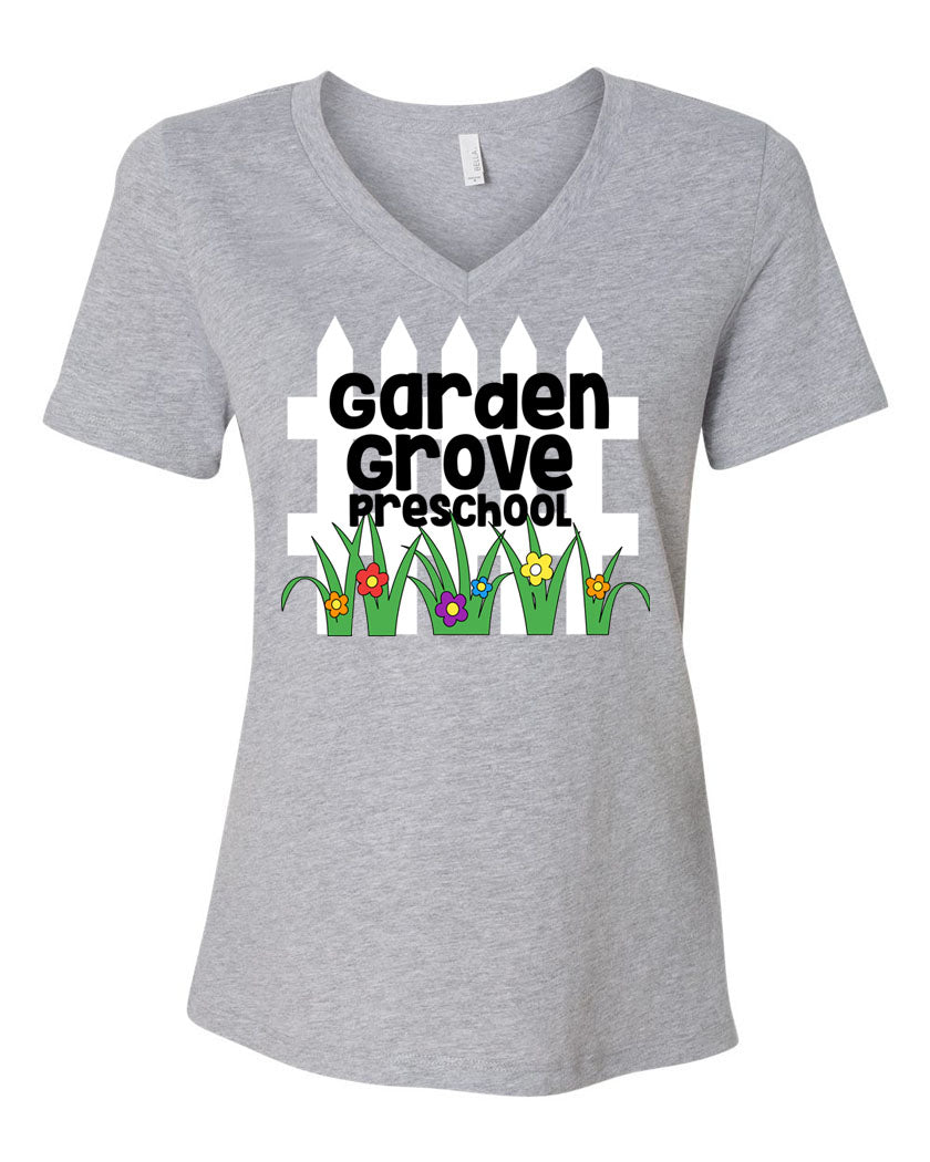 Garden Grove V-neck T-Shirt Design 1
