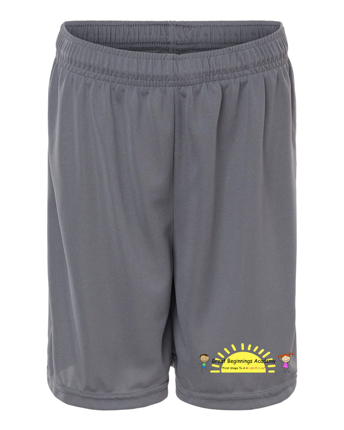 Great Beginnings Performance Shorts Design 1