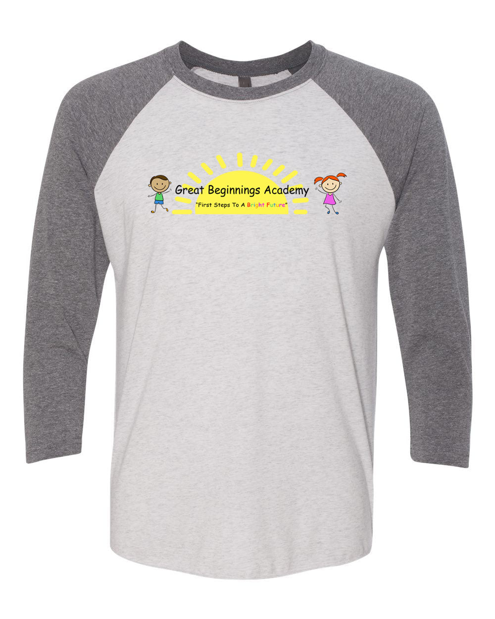 Great Beginnings Design 1 raglan shirt