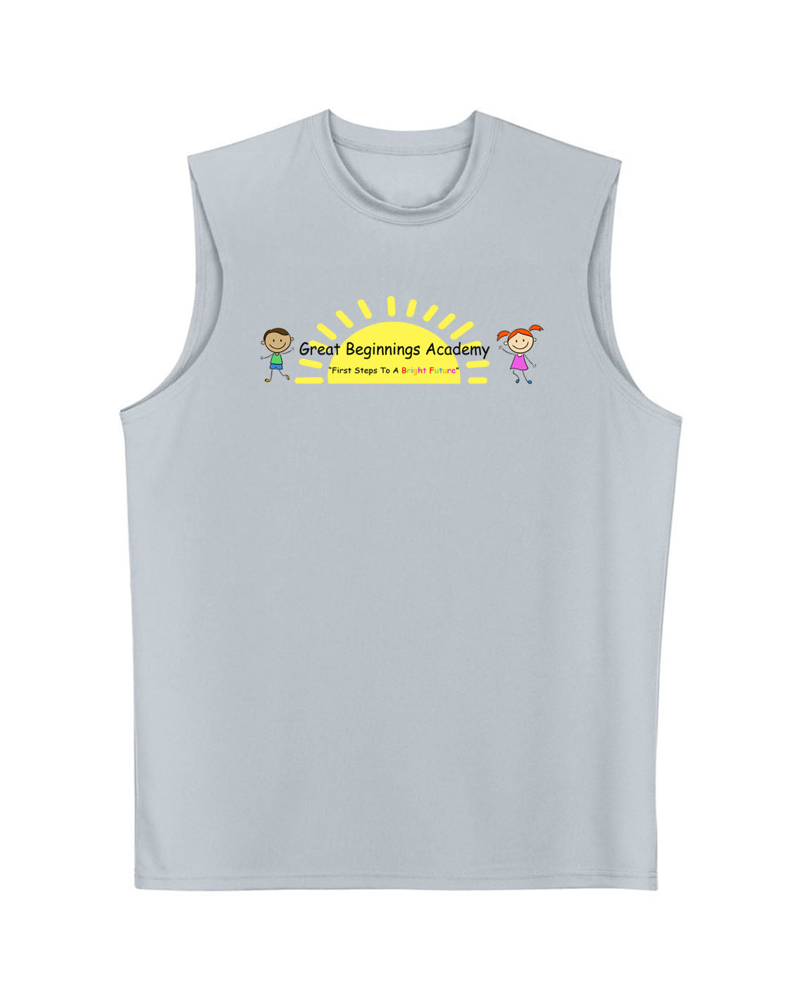 Great Beginnings Men's Performance Tank Top Design 1