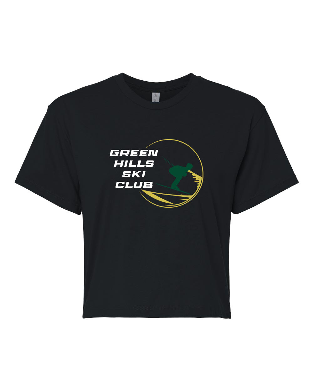 Green Hills Ski Club Design 1 crop top